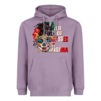 Lavender in a world full of princesses be a chingona Heavyweight Hoodie - CTS Tumbler Store
