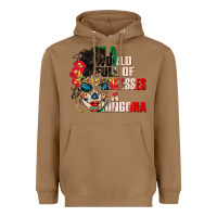 Toasted Coconut in a world full of princesses be a chingona Heavyweight Hoodie - CTS Tumbler Store