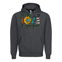 Smoke for the love of sunshine Zipper Hoodie - texasbilliewilder