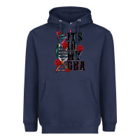 Navy its in my dna Heavyweight Hoodie - CTS Tumbler Store