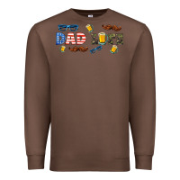 Chestnut dad life  libbey glass Premium Sweatshirt - HRA Design Shop