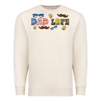 Sandshell dad life  libbey glass Premium Sweatshirt - HRA Design Shop