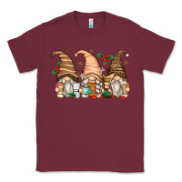 Burgundy coffee gnomes Classic Tee - Zillion Design Studio
