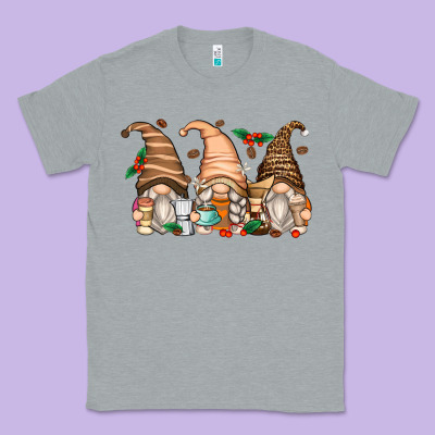 Coffee Gnomes Classic Tee Designed By Zillion Design Studio