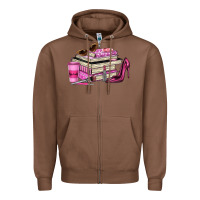 Girl Boss Lady Zipper Hoodie | Teevron