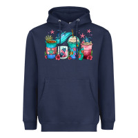 Navy turtle coffee cups Heavyweight Hoodie - Zillion Design Studio