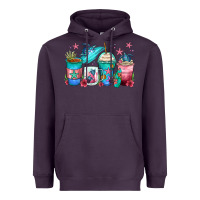 Plum turtle coffee cups Heavyweight Hoodie - Zillion Design Studio