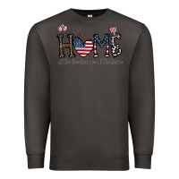 Smoke home of the free beacuse of the brave Premium Sweatshirt - CowhideDigitalArt