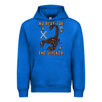 Cobalt no rest for the wicked Urban Hoodie - MaliasSmallBusiness