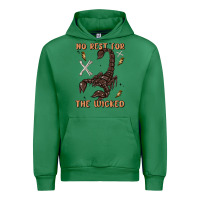 Emerald no rest for the wicked Urban Hoodie - MaliasSmallBusiness