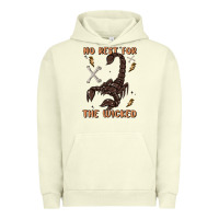 Pigment Pistachio no rest for the wicked Urban Hoodie - MaliasSmallBusiness