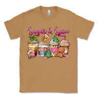 Sugar And Spice Pink Gingerbread Coffee Cups Classic Tee | Teevron