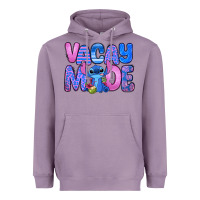 Lavender vacay mode stitch Heavyweight Hoodie - Zillion Design Studio