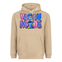Mushroom vacay mode stitch Heavyweight Hoodie - Zillion Design Studio