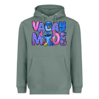 Sage vacay mode stitch Heavyweight Hoodie - Zillion Design Studio