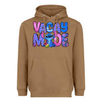Toasted Coconut vacay mode stitch Heavyweight Hoodie - Zillion Design Studio