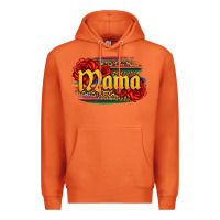Carrot Latina mama with serape and roses Premium Hoodie - Jasminsmagicworld