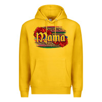 Lemon Latina mama with serape and roses Premium Hoodie - Jasminsmagicworld