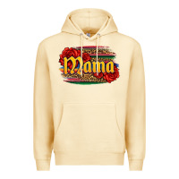Pina Colada Latina mama with serape and roses Premium Hoodie - Jasminsmagicworld