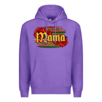 Purple Latina mama with serape and roses Premium Hoodie - Jasminsmagicworld