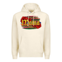 Tofu Latina mama with serape and roses Premium Hoodie - Jasminsmagicworld