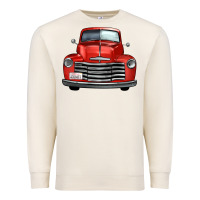Sandshell western red truck front view Premium Sweatshirt - FaDigitalArtStudio