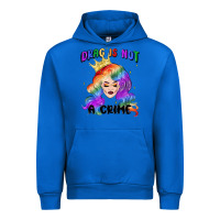 Cobalt drag is not a crime fabulous drag queen Urban Hoodie - MaliasSmallBusiness