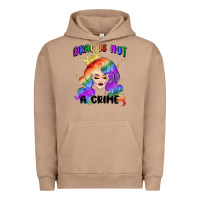 Pigment Burro drag is not a crime fabulous drag queen Urban Hoodie - MaliasSmallBusiness
