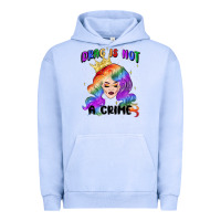 Pigment Grape Ice drag is not a crime fabulous drag queen Urban Hoodie - MaliasSmallBusiness