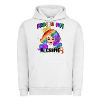 Pigment Lunar Rock drag is not a crime fabulous drag queen Urban Hoodie - MaliasSmallBusiness