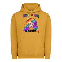 Pigment Peanut Butter drag is not a crime fabulous drag queen Urban Hoodie - MaliasSmallBusiness
