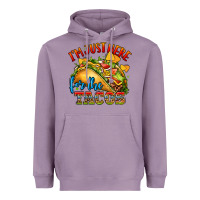 Lavender im just here for the tacos Heavyweight Hoodie - CTS Tumbler Store