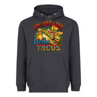 Smoke im just here for the tacos Heavyweight Hoodie - CTS Tumbler Store