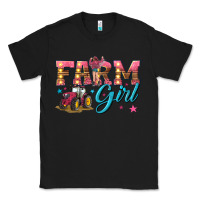 Black farm girl Classic Tee - texasbilliewilder