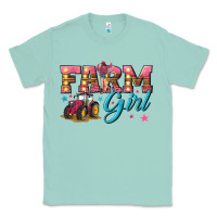 Seafoam farm girl Classic Tee - texasbilliewilder