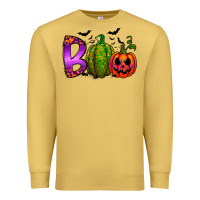 Antique Gold boo halloween Premium Sweatshirt - RacoonDesign