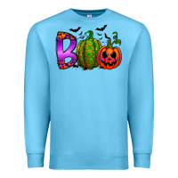 Ocean Blue boo halloween Premium Sweatshirt - RacoonDesign
