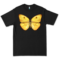 Black Cloudless Sulphur Butterfly Premium Tee - LillyAllenDesigns