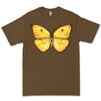 Cacao Cloudless Sulphur Butterfly Premium Tee - LillyAllenDesigns