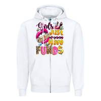 White girls just wanna have  funds Zipper Hoodie - texasbilliewilder