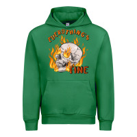 Emerald everything's fine Urban Hoodie - MaliasSmallBusiness