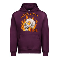 Mauve Wine everything's fine Urban Hoodie - MaliasSmallBusiness