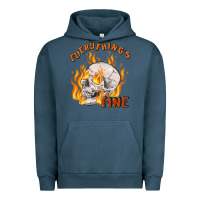 Pigment Midnight Navy everything's fine Urban Hoodie - MaliasSmallBusiness