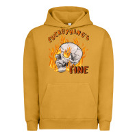 Pigment Peanut Butter everything's fine Urban Hoodie - MaliasSmallBusiness