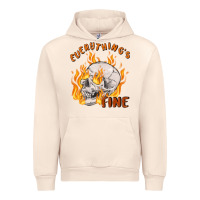 Sandshell everything's fine Urban Hoodie - MaliasSmallBusiness