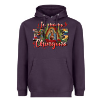 Plum la mama mos chingona Heavyweight Hoodie - CTS Tumbler Store