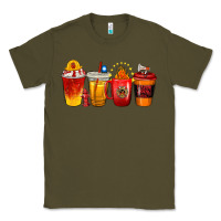 Army Green firefighter coffee cups Classic Tee - texasbilliewilder