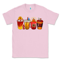 Bubblegum Pink firefighter coffee cups Classic Tee - texasbilliewilder