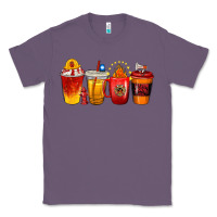 Lavender firefighter coffee cups Classic Tee - texasbilliewilder