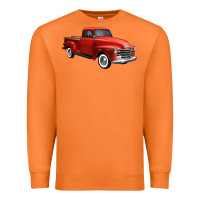 Carrot western red truck right 34 view 1 Premium Sweatshirt - FaDigitalArtStudio